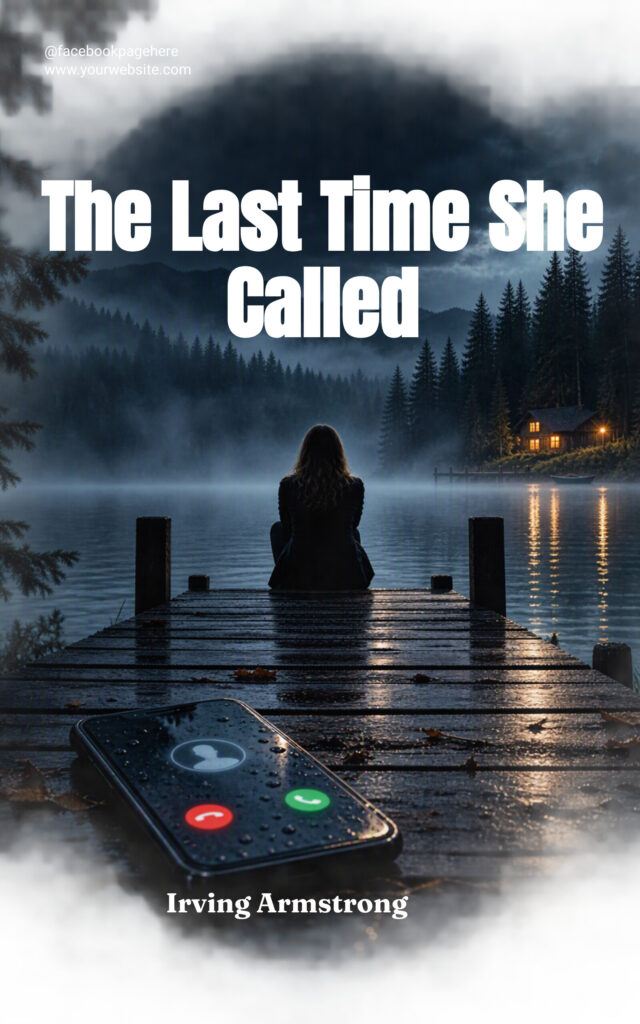 Cover of The Last Time She Called, a suspense thriller novel by Irving Armstrong